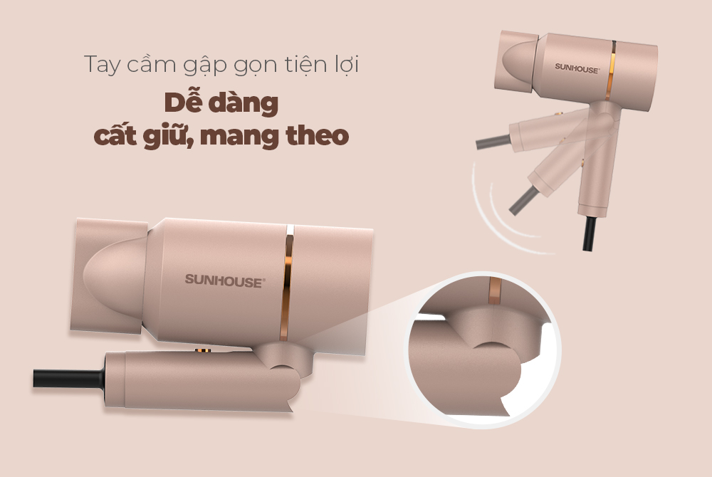 [ 3 Ngày Sale ] MÁY SẤY TÓC SUNHOUSE SHD2313