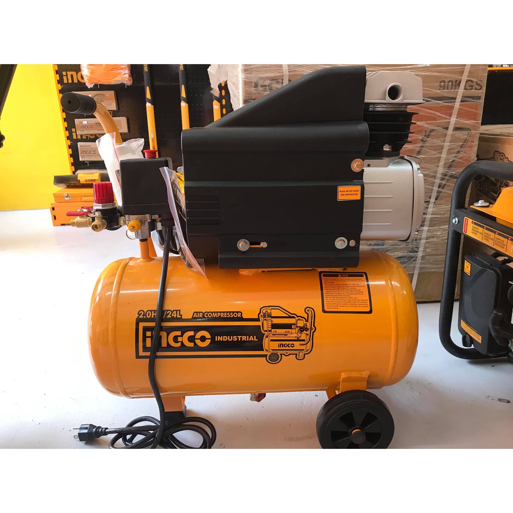 INGCO AIR COMPRESSOR 1.5 kW (2HP) AC20248P *Vaispowertools* Lazada PH