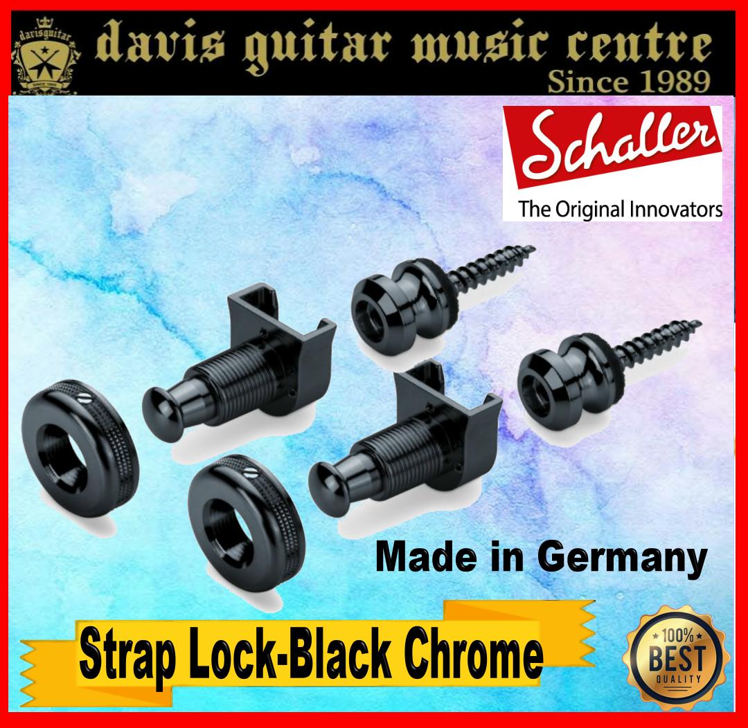 schaller strap locks black