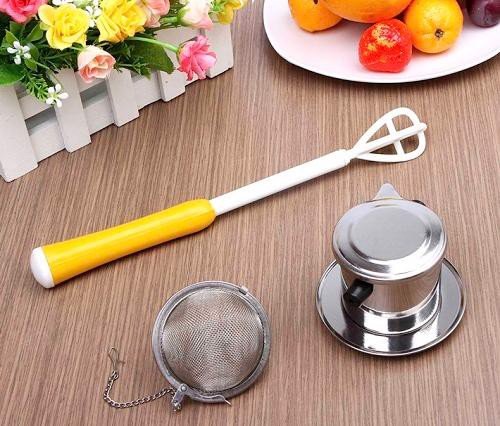 Cây khuấy cafe đánh trứng siêu tiện dụng , cây đánh trứng nhựa khó hư