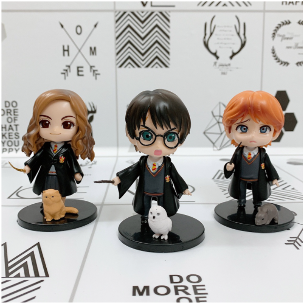 Mô Hình Nhân Vật Truyện Tranh Harry Potter, Quà Lưu Niệm, Trang Trí Decor Phòng Ngủ Phòng Làm Việc
