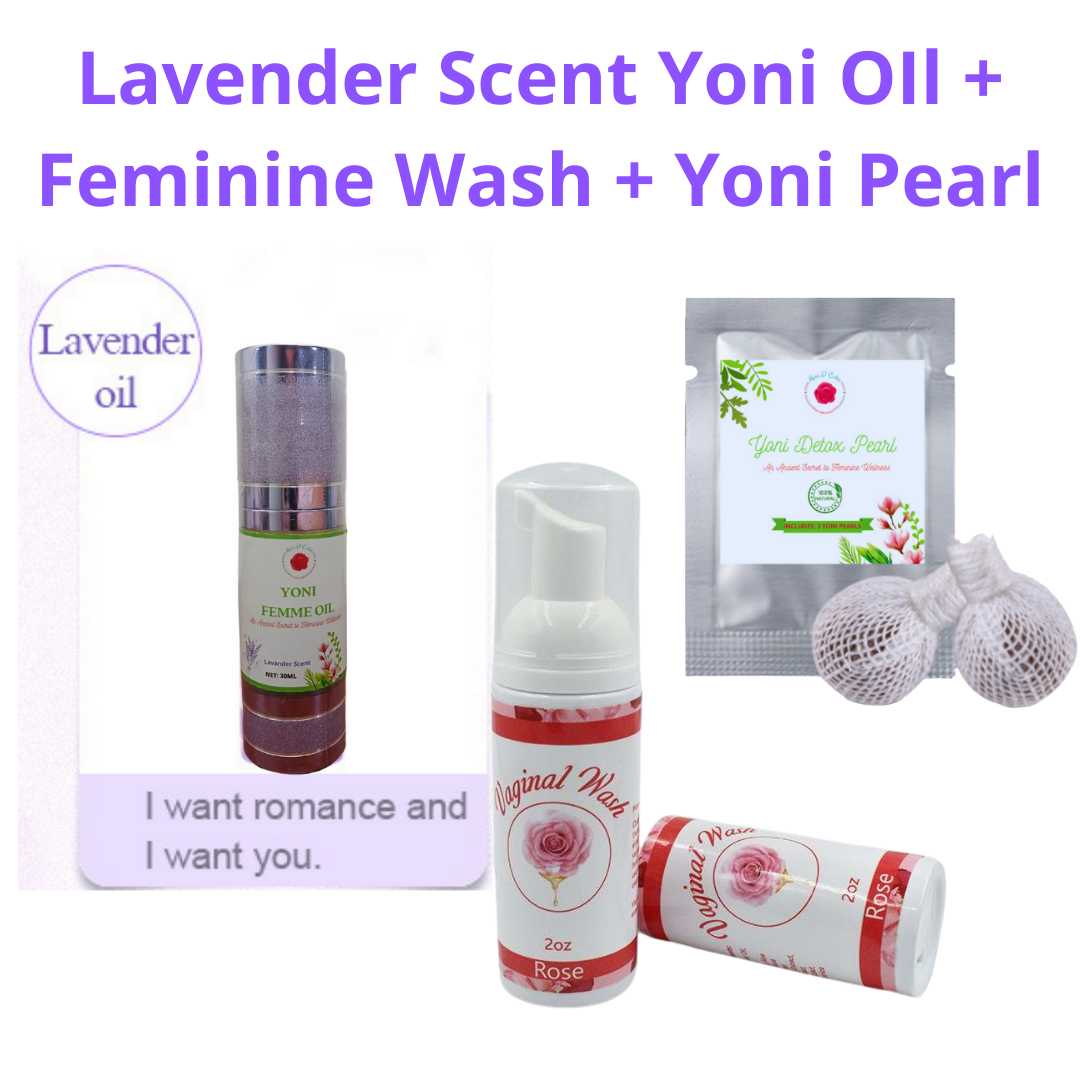Women Health Care COMBO (Yoni pearl + Yoni Oil + Feminine Wash) 100 