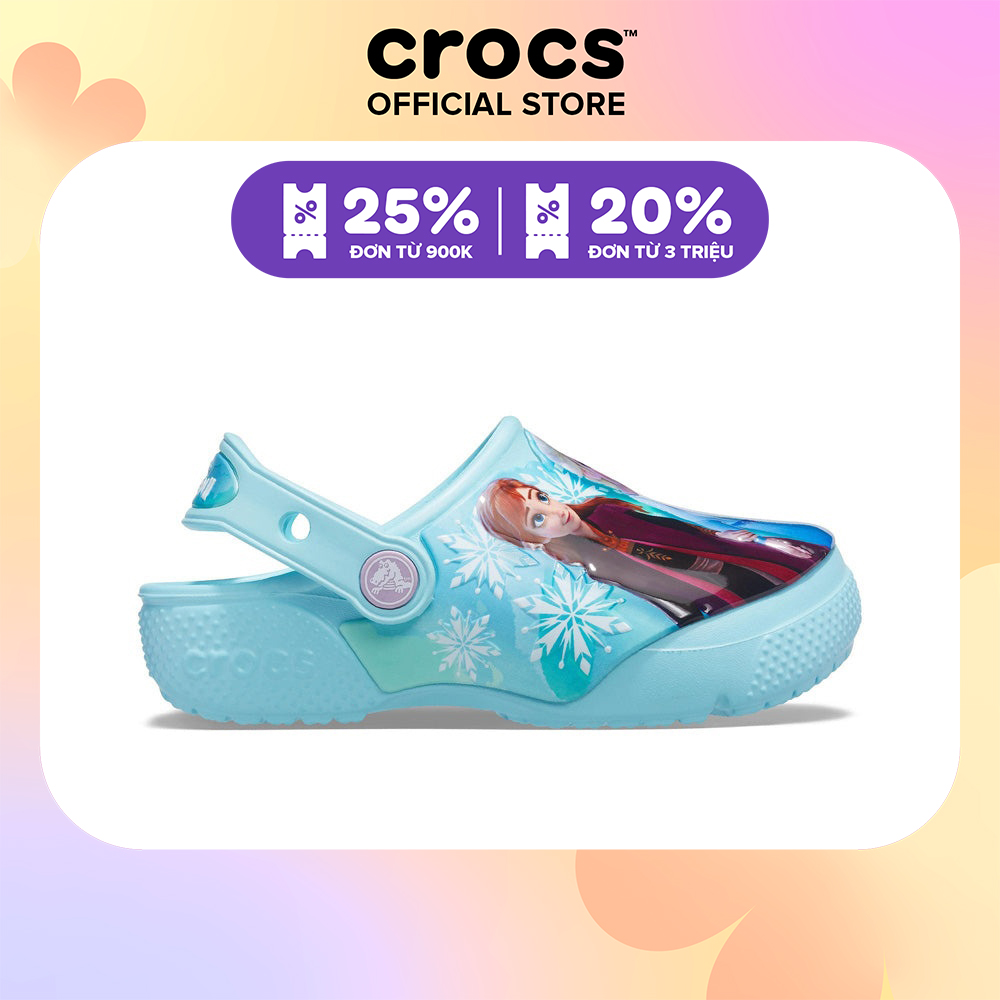Giày Clog Trẻ Em Crocs Disney Frozen II Fun Lab - 207078-4O9