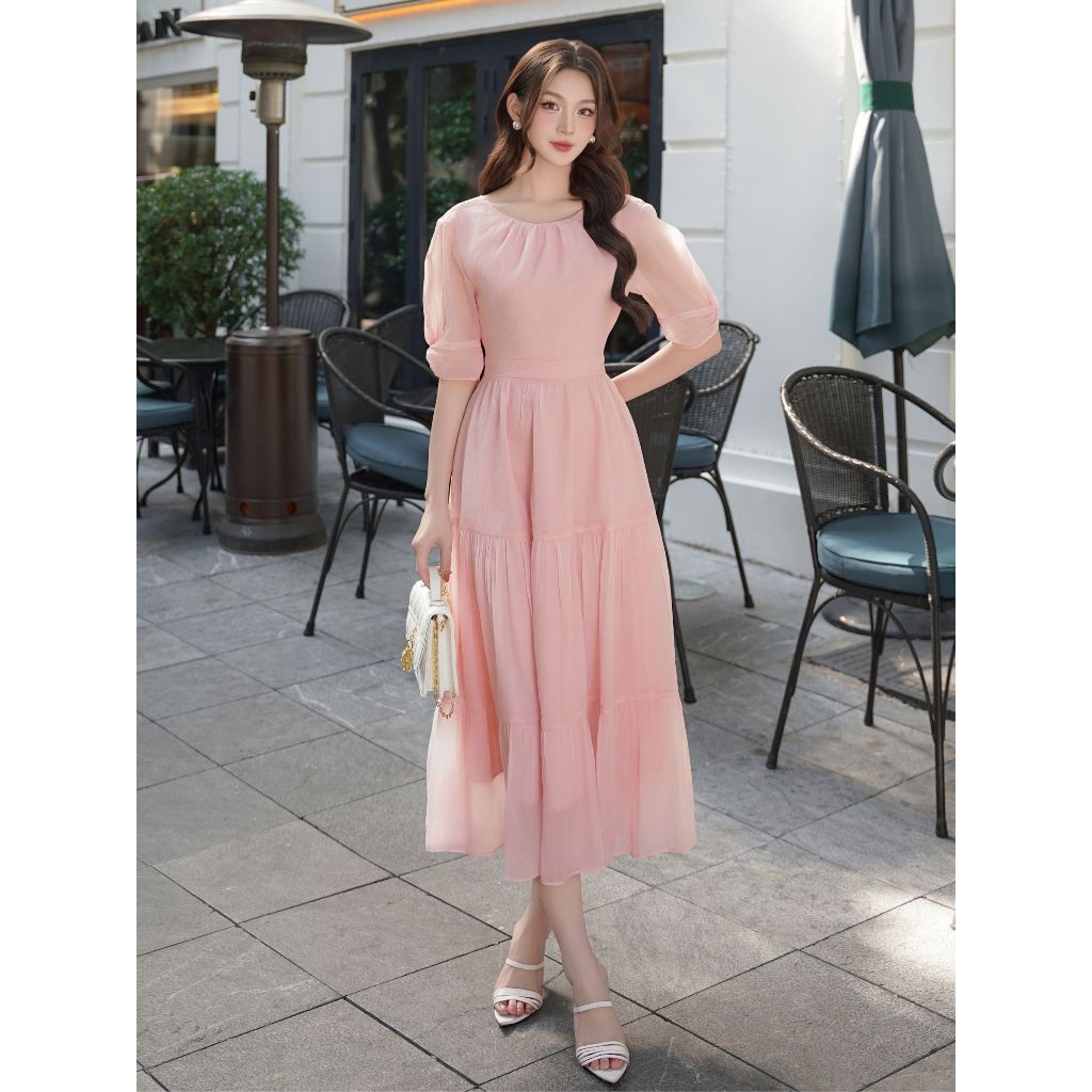 JOVEN Đầm Alice Cao Cấp Nhẹ Nhàng Nữ Tính