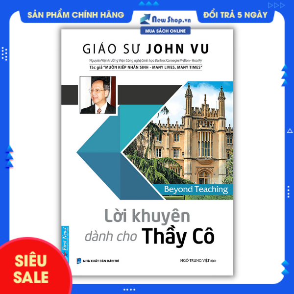 Sách - lời khuyên dành cho thầy cô - newshop