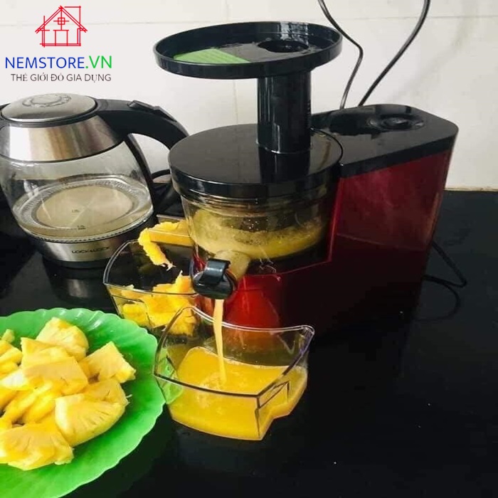 MÁY ÉP CHẬM ÉP TRÁI CÂY SATVM JE07 VẮT KIỆT BÃ [BẢO HÀNH 6 THÁNG]