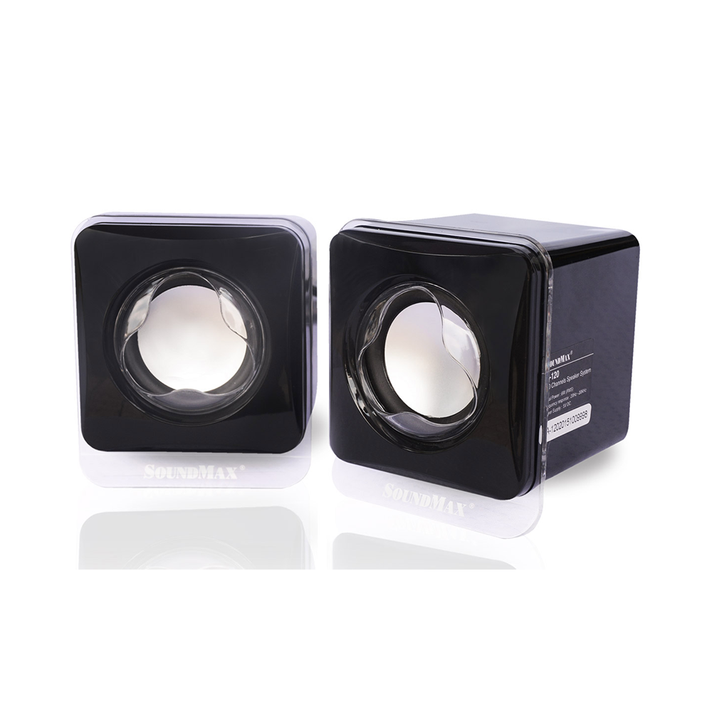 Loa SoundMAX A120 (Đen) - Bảo hành 12 tháng
