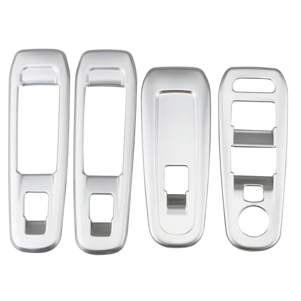 Car Window Switch Cover Glass Lifter Button Panel Decoration Sticker For Peugeot 308 Car Accessories