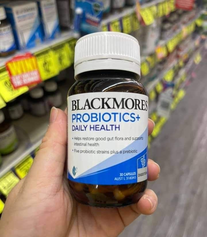 Men vi sinh Blackmores Probiotic Daily Health - hộp 30 viên Hàng Úc