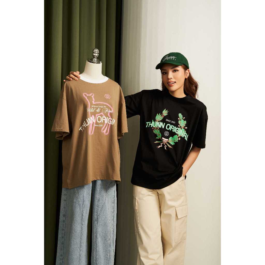 Áo thun Cotton cao cấp - THUNN ORIGINAL Wreath Tee