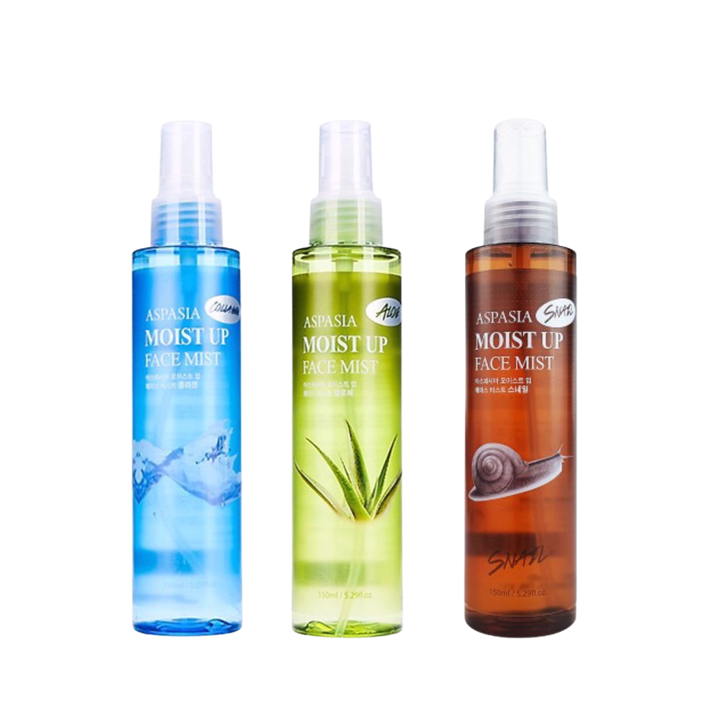 Xịt Khoáng Aspasia Moist Up Face Mist 150ml