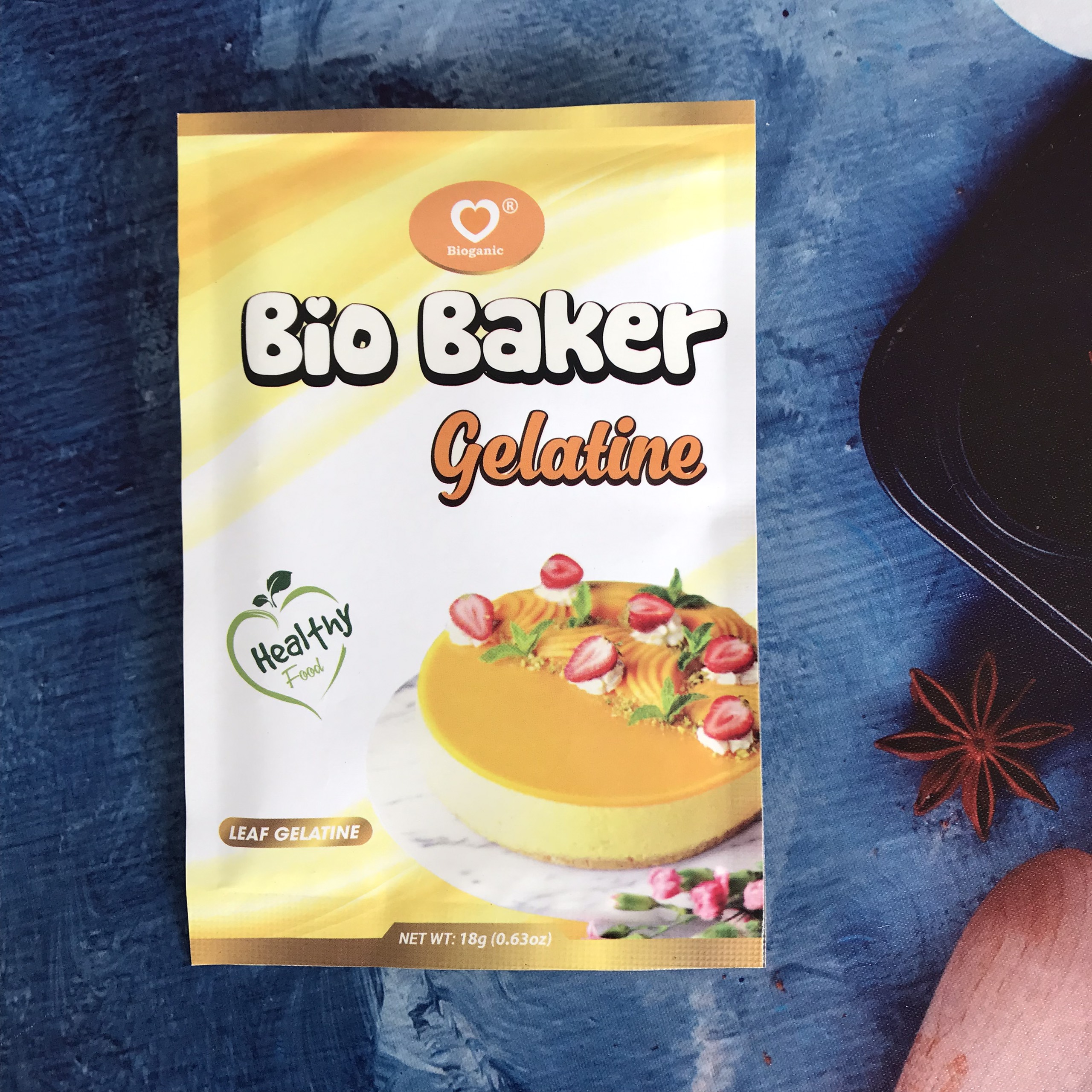 Gelatine lá Bio Baker xuất xứ Châu Âu