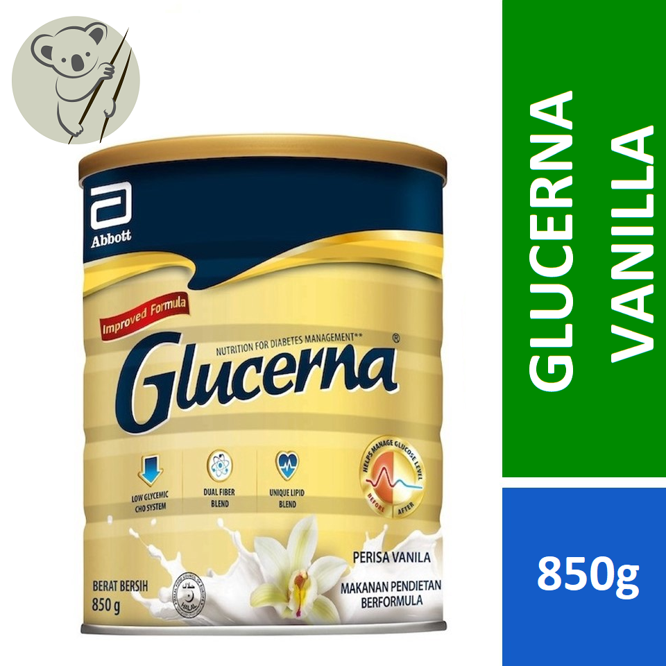 ABBOTT GLUCERNA TRIPLE CARE VANILA850g or 850g x 2 Twin pack Lazada