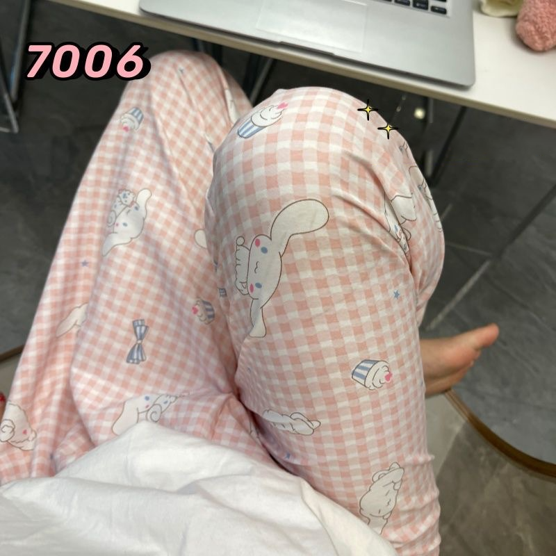 XIANG NIAN NI women's pants Walking women's pajamas, comfortable and casual straight-leg lazy pants, student home pants, can be worn outside and trendy