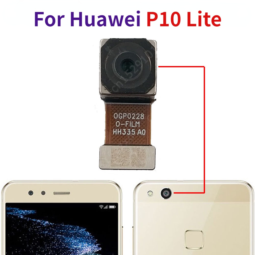 For Huawei P9 P10 Plus P20 Lite P30 Pro Original Back Camera Rear Camera Module Backside View Replacement Repair Spare Parts