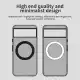 lthmy for Google Pixel 8A casing magnetic translucent matte back cover shockproof anti-fingerprint case. 