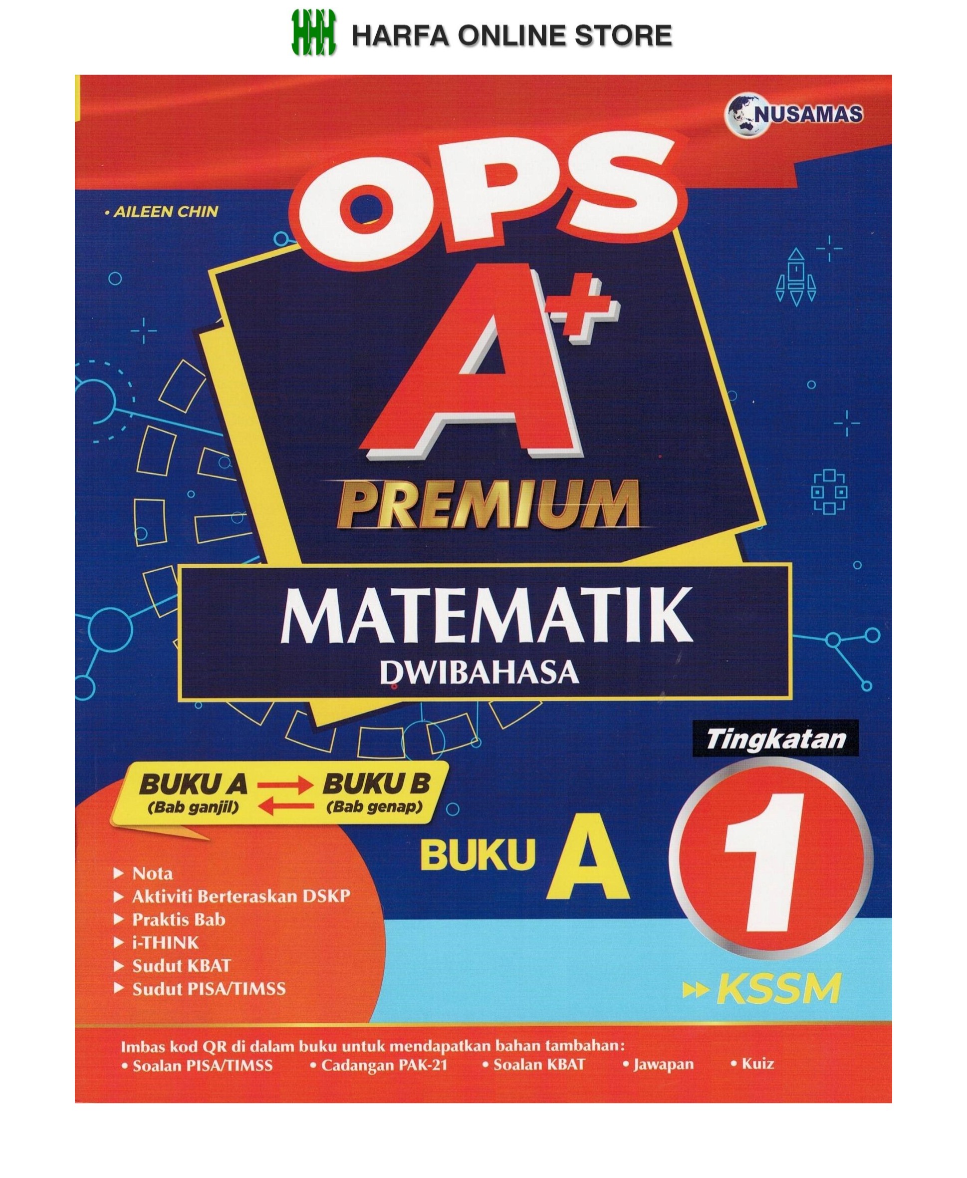 Buku Latihan OPS A+ Premium Matematik ( Dwibahasa ) Buku A Tingkatan 1 ...