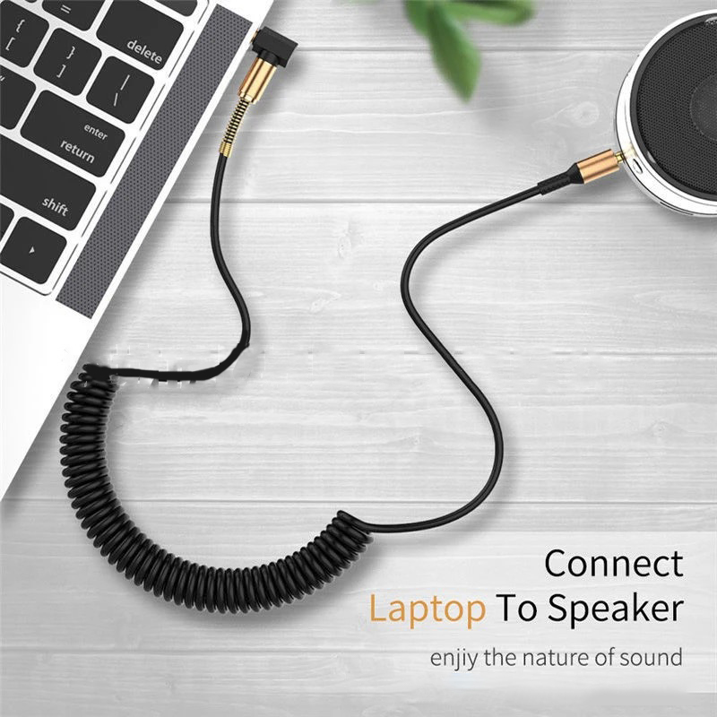 [North Bring] Suitable For 3.5mm To 3.5mm Audio Vehicle-Mounted Aux Audio Connection Cable