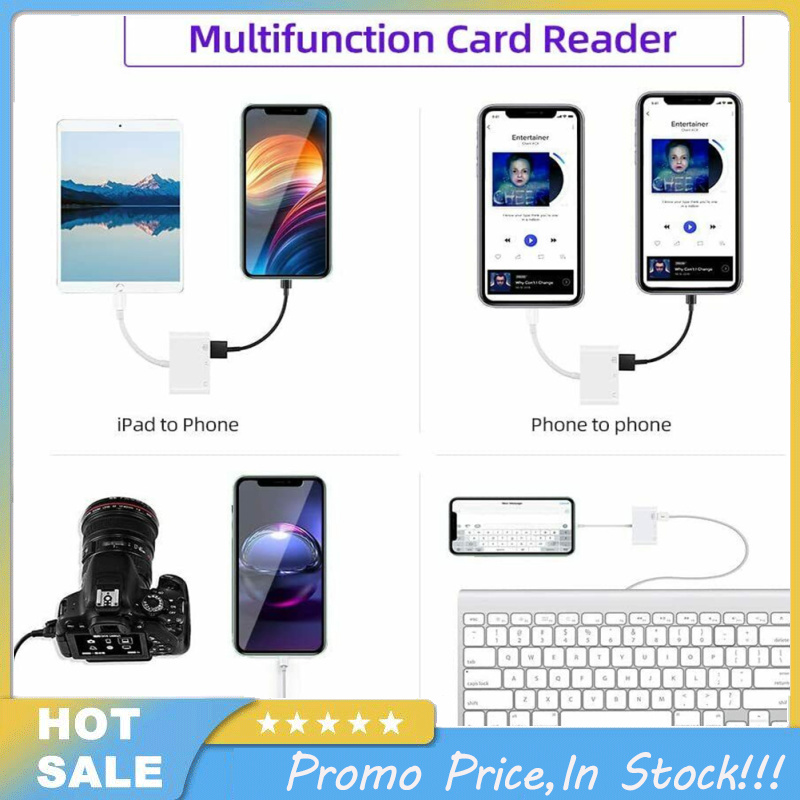 Usb Type C Card Reader Data Transfer Adapter Micro Interface Android Phone Computer Multi-function Otg/sd/tf Card U Disk Card Reader