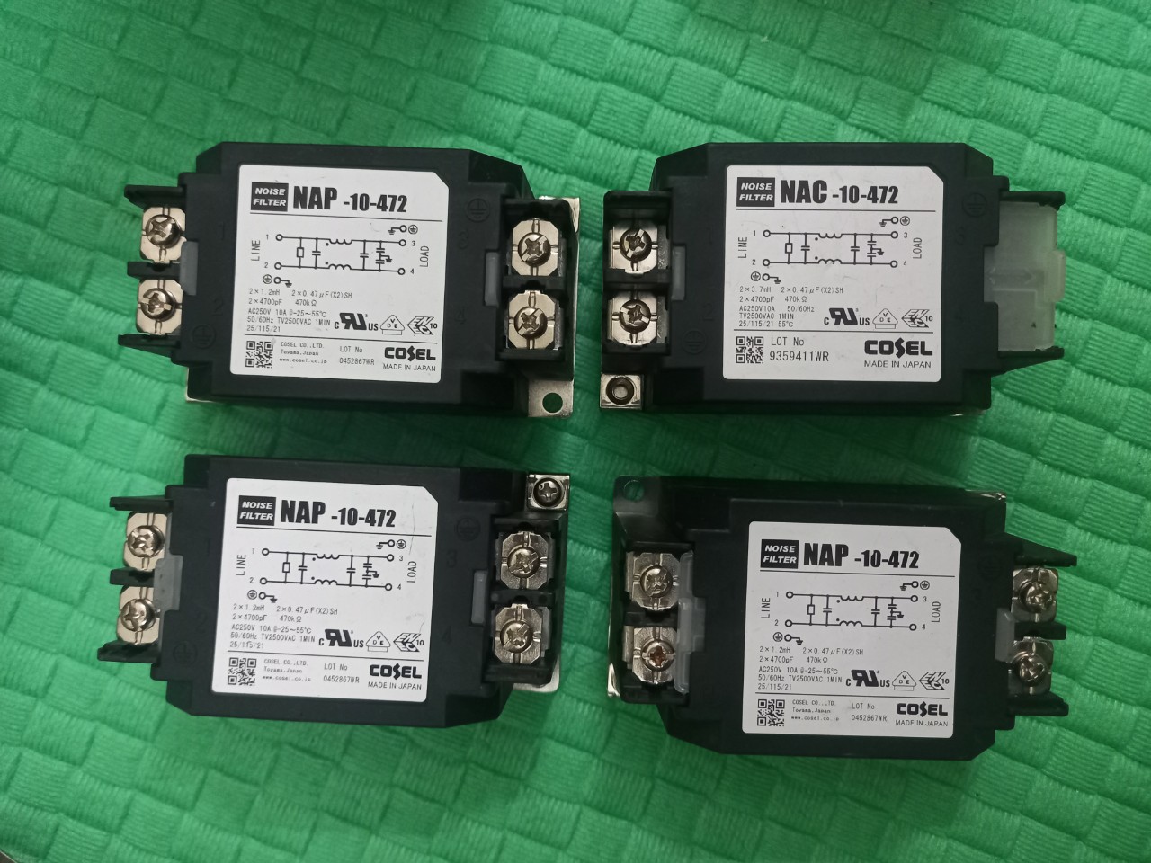 LỌC NGUỒN NHẬT BẢN 6A 10A 30A LẮP 220V