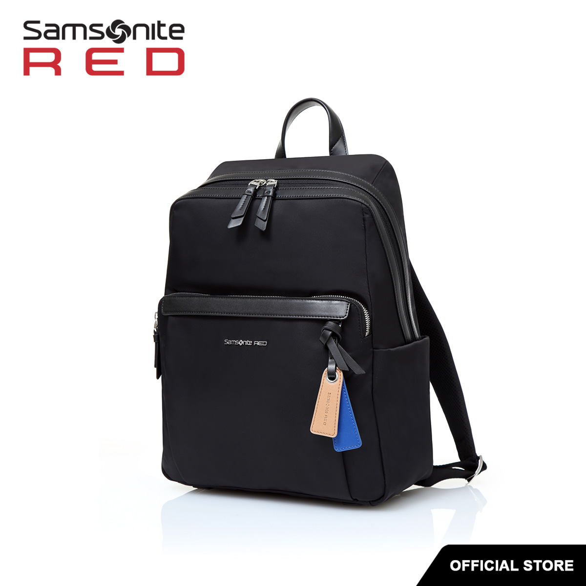 Samsonite Red Belleca Backpack 14 Lazada Singapore