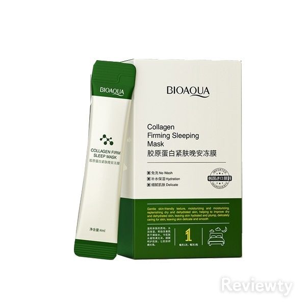 Mặt nạ ngủ thạch collagen yanjiayi hộp 20 gói