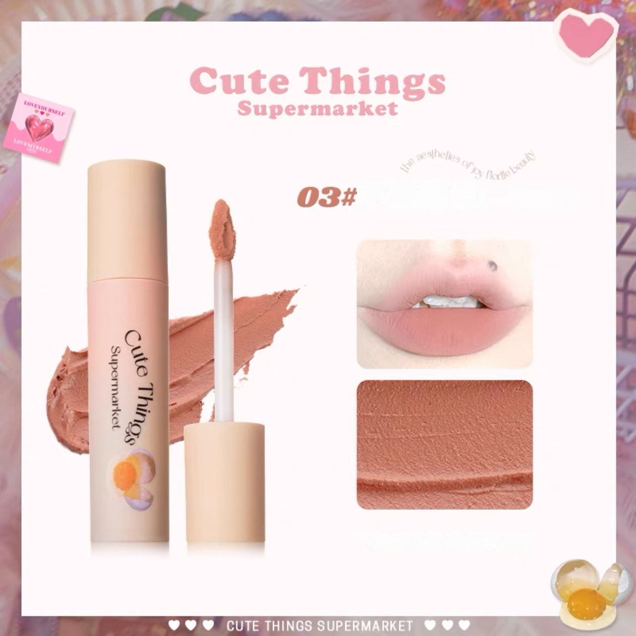 Son kem Flortte Cute Things Supermarket