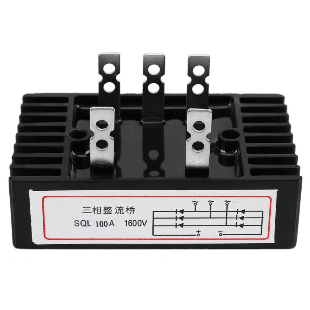 Rectifier Three Phase Rectifier Diode Good Heat Dissipation for Relay Microcontroller Transistor Electric Motor