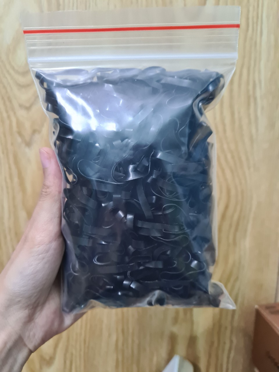 50g-100g dây chun buộc tóc nhiều màu
