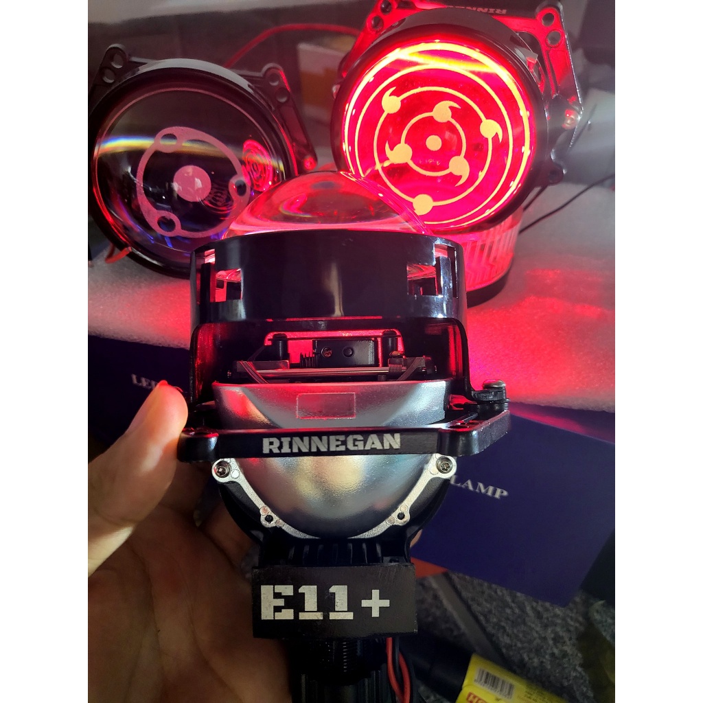 Bi led 3.0 e11+ cống xuất 78w chíp len xanh tím.