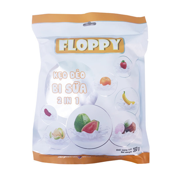 Kẹo Bi Sữa Floppy Vị Trái Cây 350G
