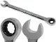 TOLSEN 10mm Ratchet Gear Spanner Fixed Head Combination Wrench Cr-V Model: 15206. 