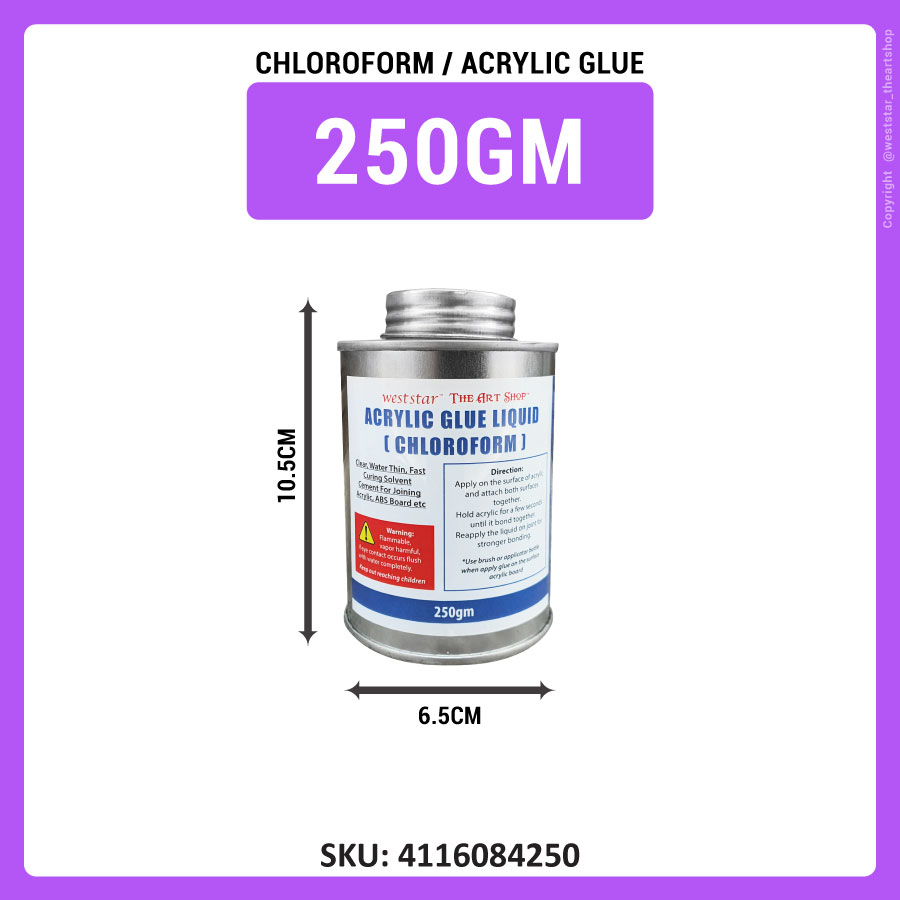 [Weststar TAS] Weststar Acrylic Glue For Acrylic Sheet, Chloroform