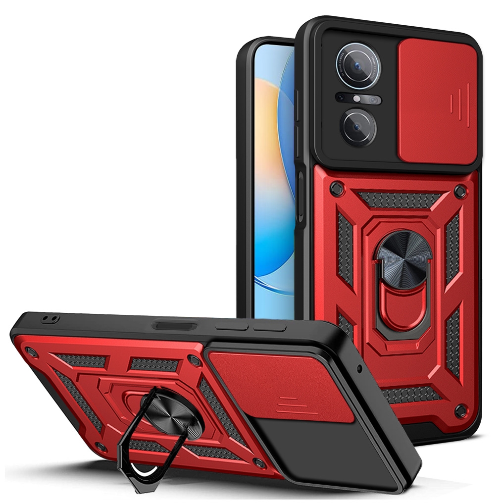 For huawei nova 9 se sliding camera cover tpu + pc phone case