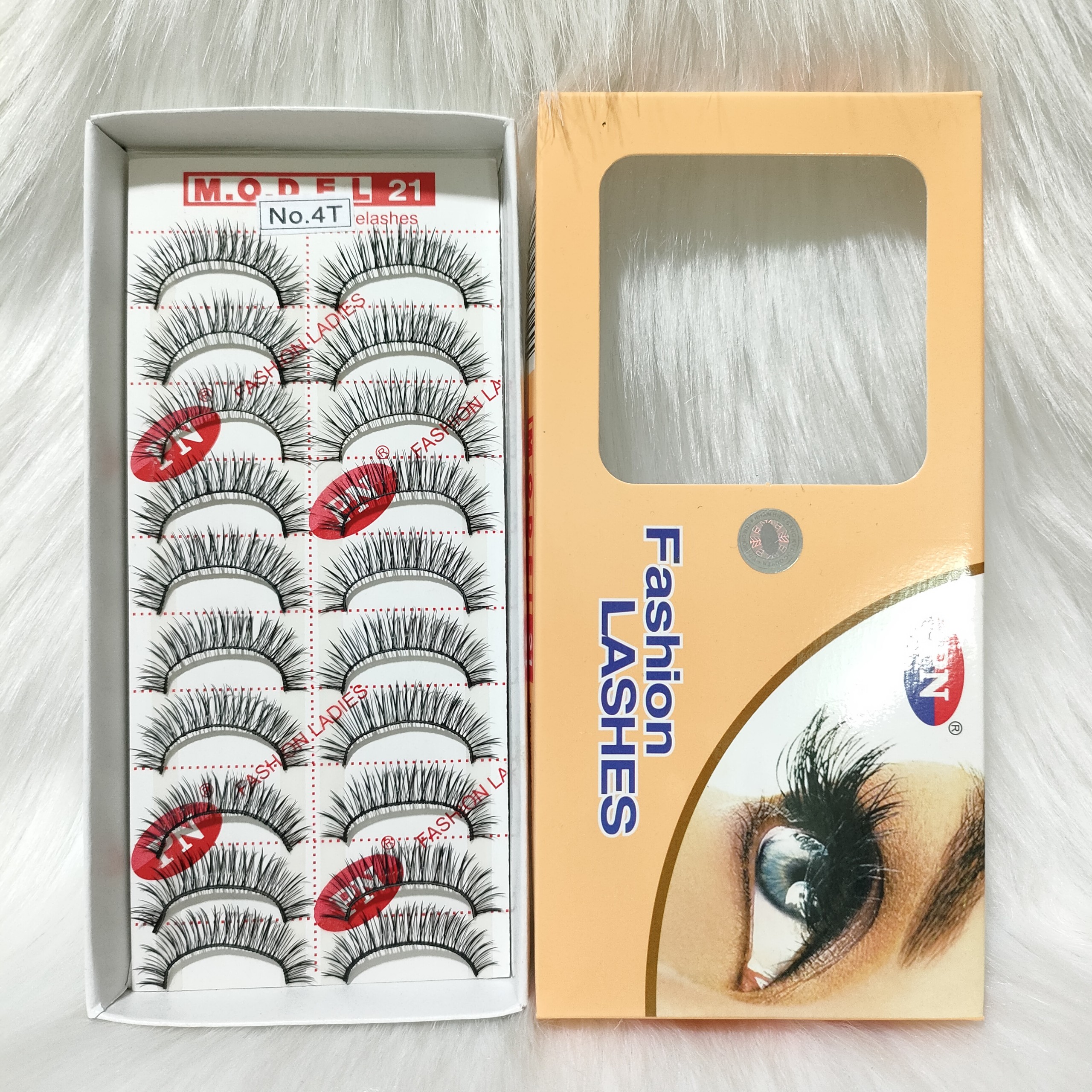 Lông mi giả model 21 nhiều size  (hộp 10 cặp)