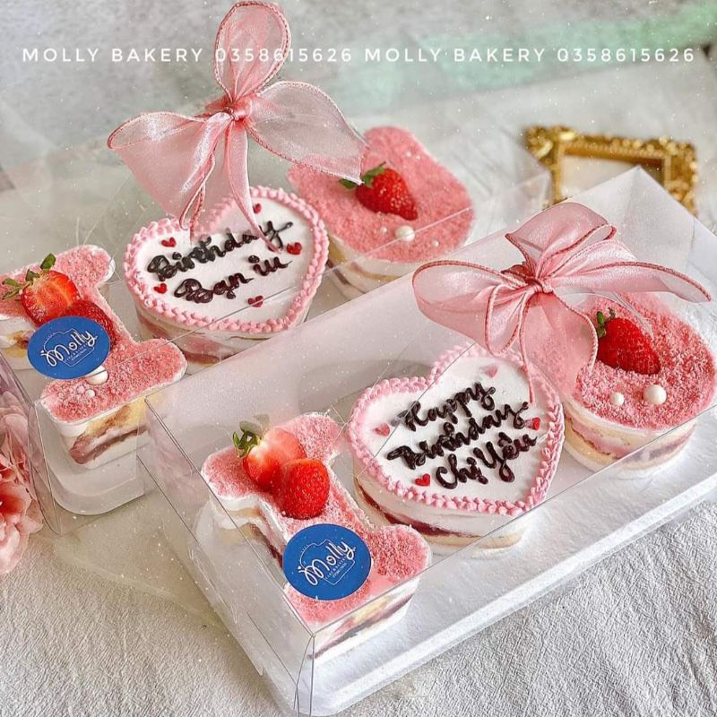 Hộp Mousse i love u - chữ love