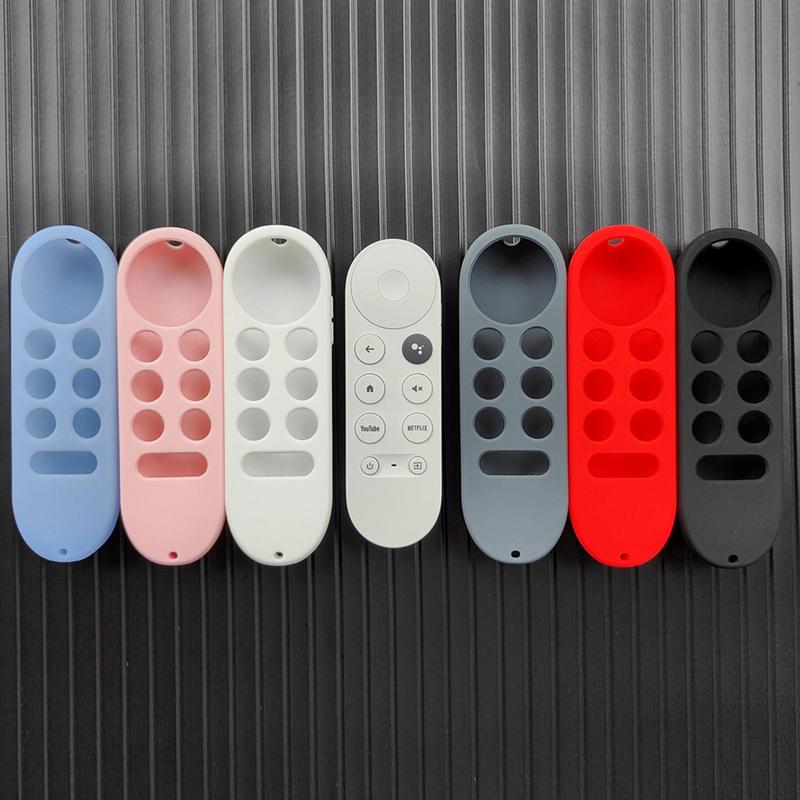 Silicone Remote Case For Google Tv Shockproof Remote Controller Cover ...