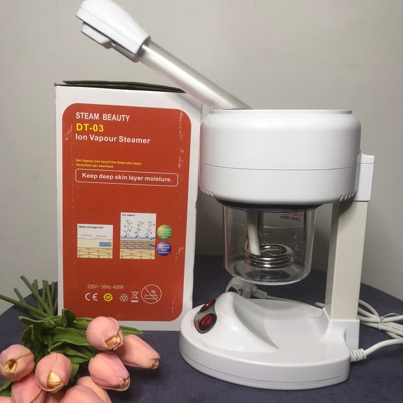 Máy xông hơi mặt 1 cần nóng mini DT03