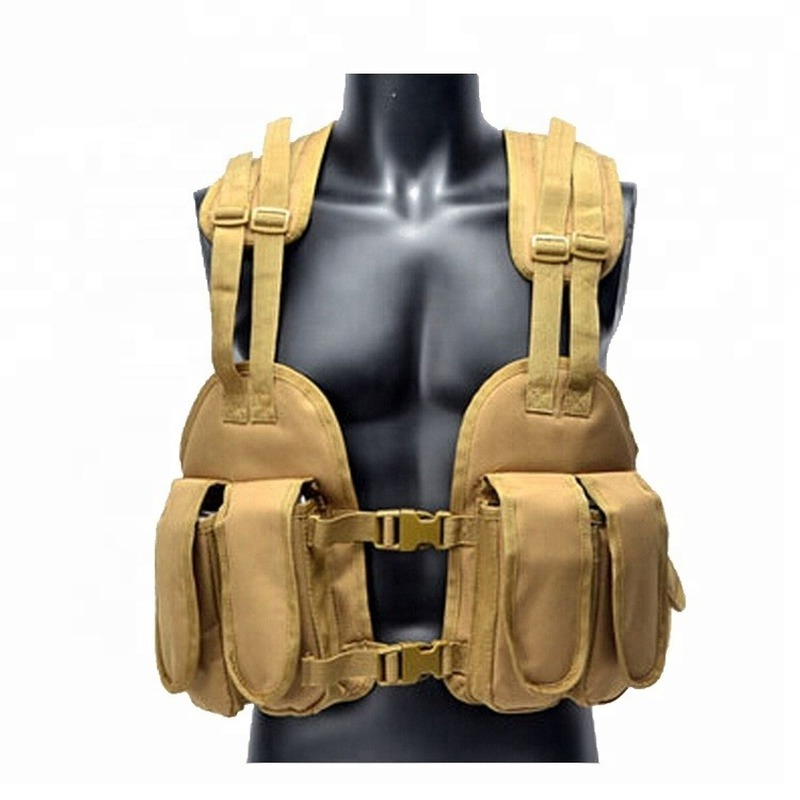 SKLL Tactical vest MOLLE Lightweight Multifunction Detachable Quick-Release Tactical Vest Military Combat Vest Outdoor Airsoft Vest Plate Carrier for Military Fans Paintball Game