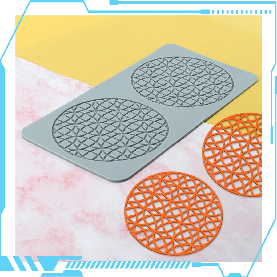 Honeycomb Pattern Lace Silicone Mold Wedding Cake Lace Fondant
