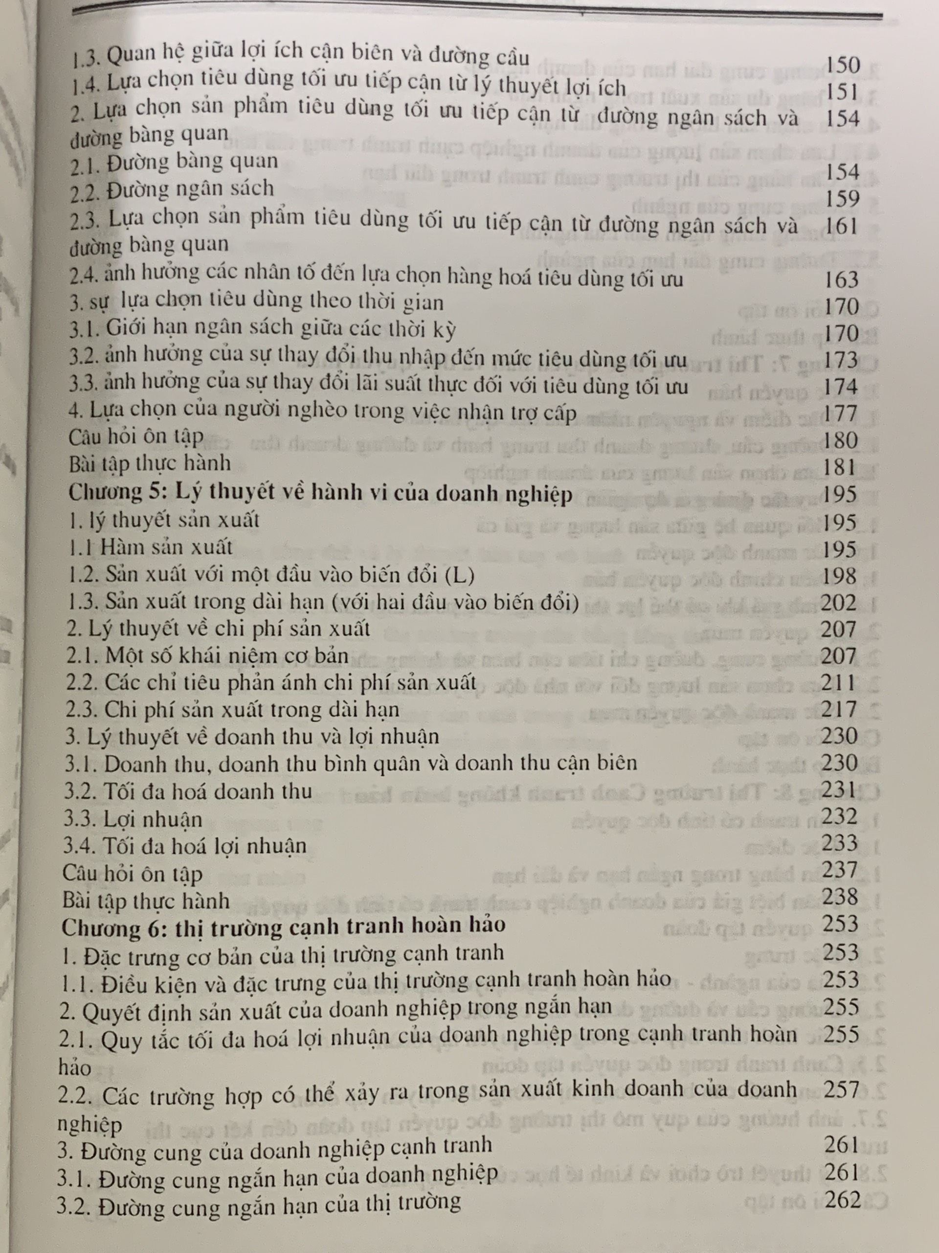 Kinh Tế Học Vi Mô ( PGS.TS. Nguyễn Văn Dần )