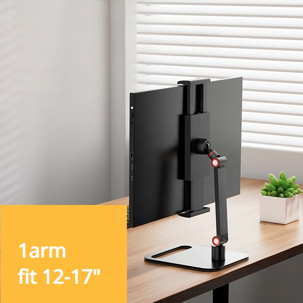 16 Inch Monitor Stand Portable Monitor Holder Metal Stand For Monitor 16 Inch Monitor Stand Universal Display Base Vesa Mount For Monitor