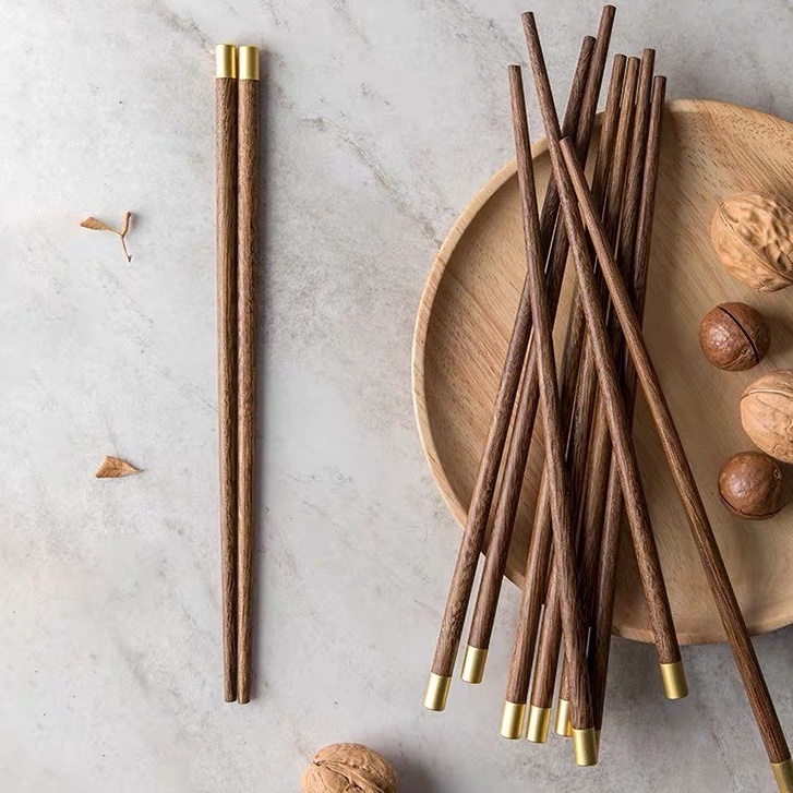 Golden Wooden Chopsticks