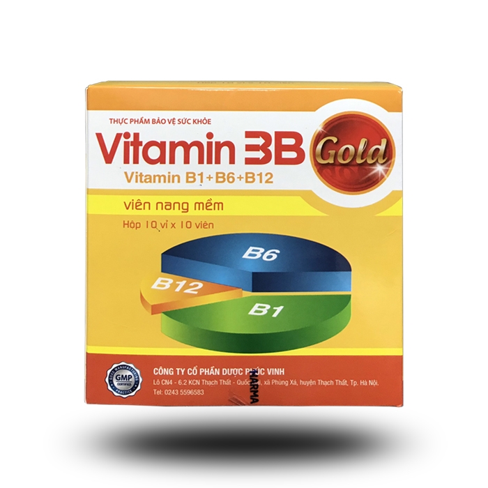 Viên uống Vitamin 3B Hộp 100 viên giúp bồi bổ cơ thể nâng cao sức đề kháng