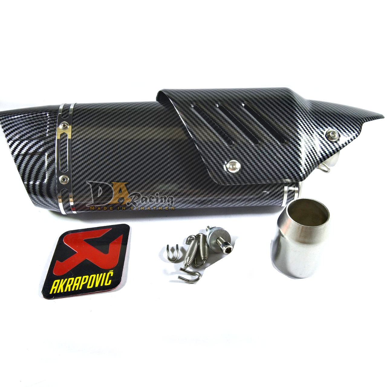 lon pô AKRAPOVIC R1 loại 1 Full Carbon