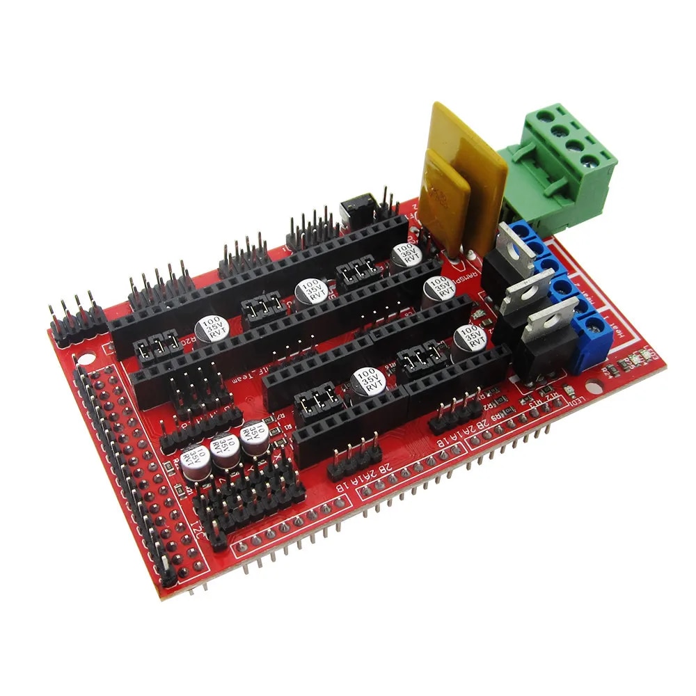 【Popular】 Cnc 3d Printer Kit For Mega 2560 R3 Ramps 1.4 Controller Lcd 12864 6 Limit Switch Ends 5 A4988 Stepper Driver.
