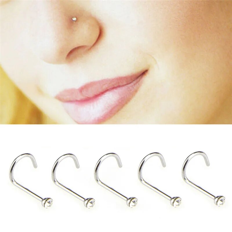 20pcs/lot%20Stainless%20Steel%20Crystal%20Rhinestone%20Nose%20Studs%20Hooks%20Bar%20Pin%20Nose%20Rings%20Body%20Piercing%20Jewelry%20For%20Women%20-%20Image%209