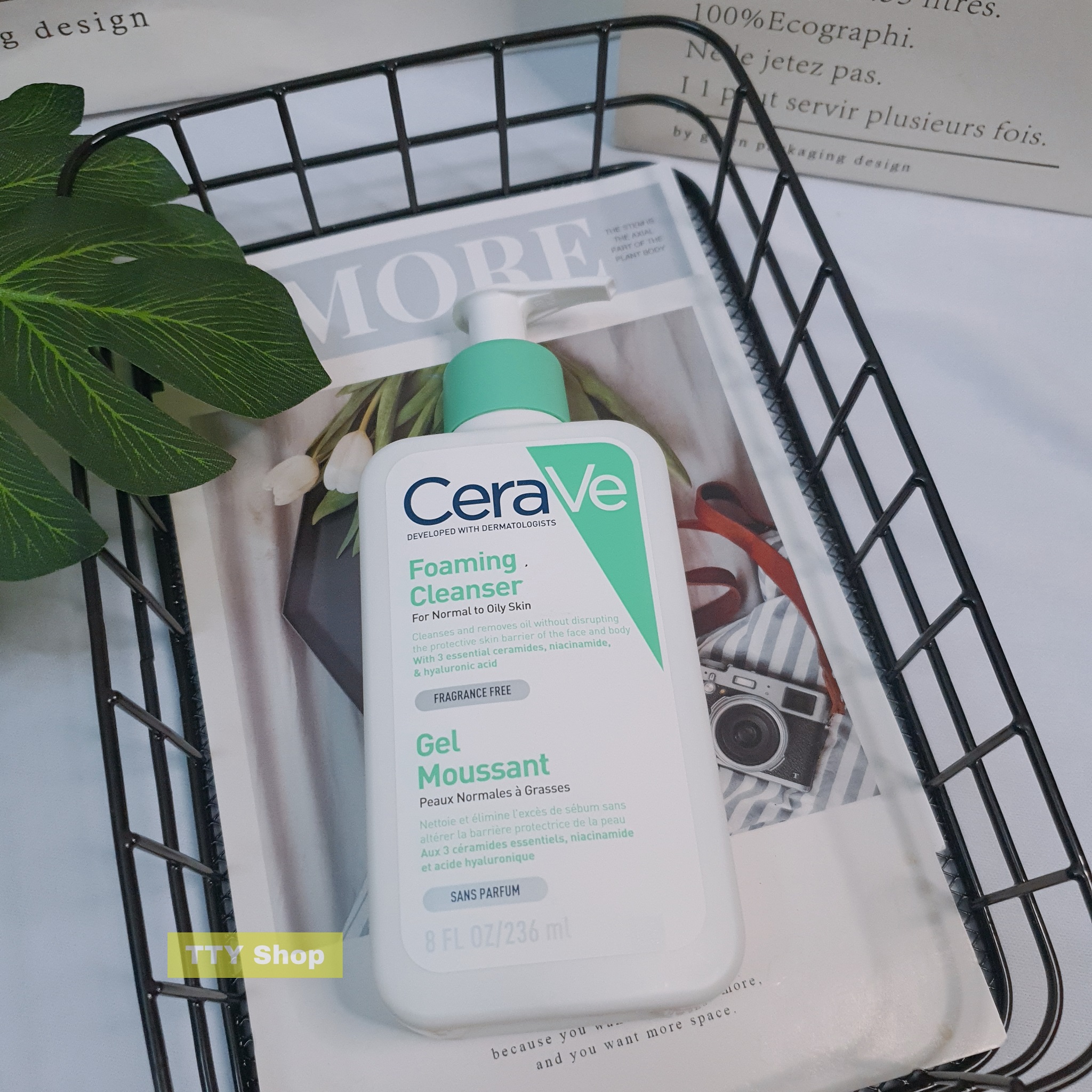 Sữa Rửa Mặt Cerave Foaming Cleanser, Hydrating Cleanser 236ml