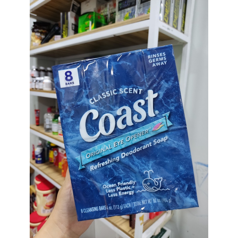 thùng 6 lốc Xà Bông Cục Coast Mỹ ( mẫu mới )