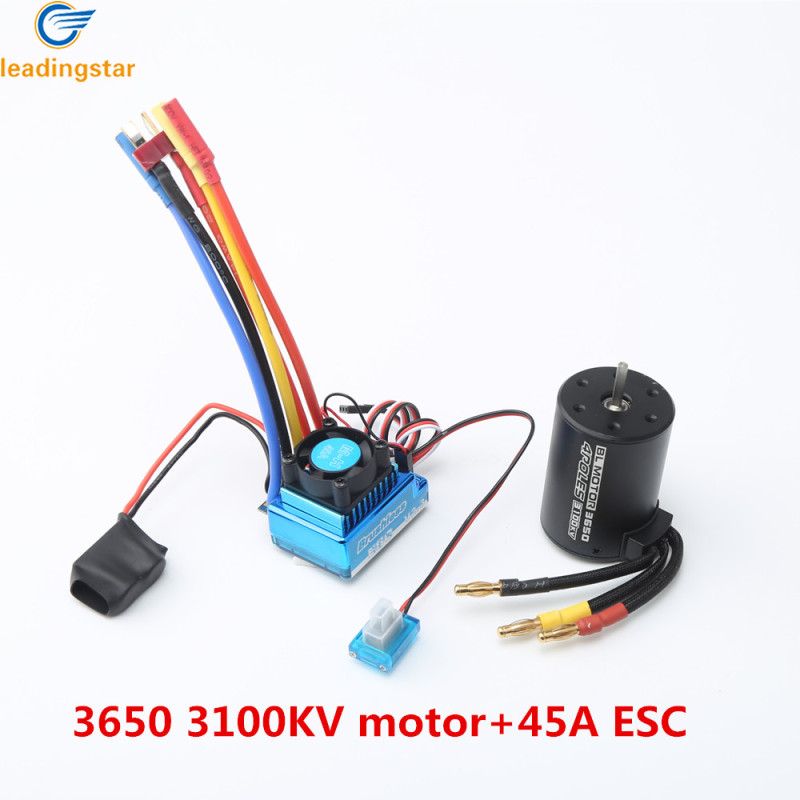 LeadingStar Fast Delivery 3650 3100KV Brushless Motor with 45A 60A 80A